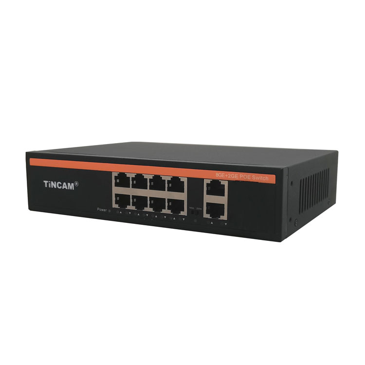 10/100/1000M 10-port POE Switch