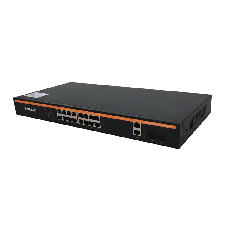 10/100/1000M 16-port POE Switch